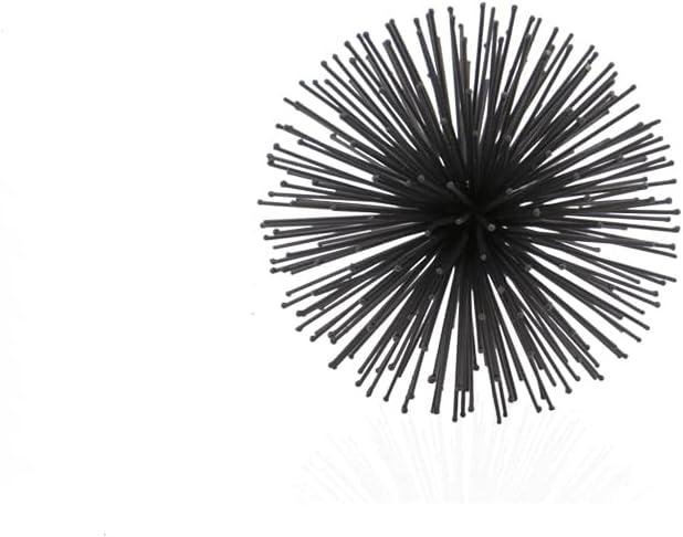 Modern Day Accents 6 Black Spiked Sphere Decor