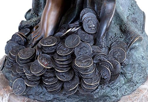 Kunst Ambiente Large Bronze Goddess of Luck Statue
