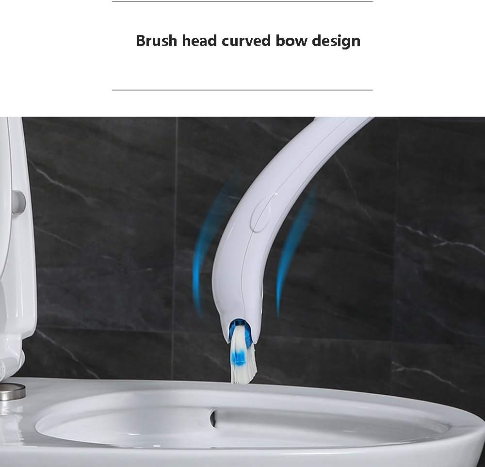 Toilet Brush and Holder Wall-Mounted Set