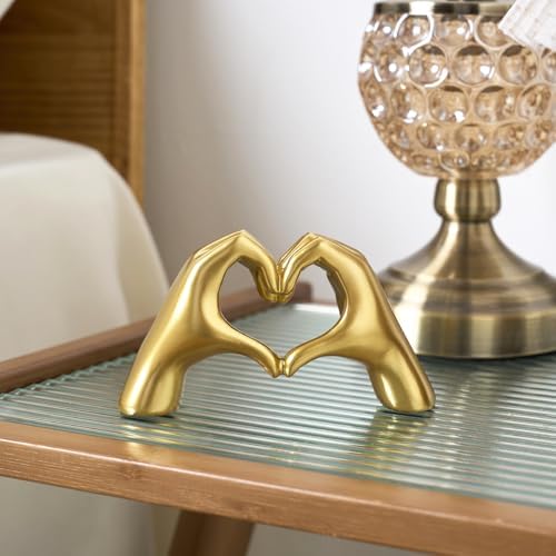 Heart Hands Sculpture Decor for Bedroom and Office