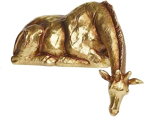 Braxio Golden Giraffe Home Decor Statue