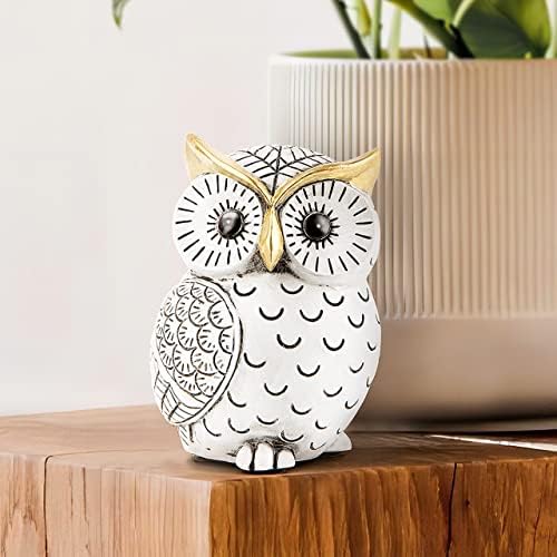Smadeer Owl Statue Home Decor Accents