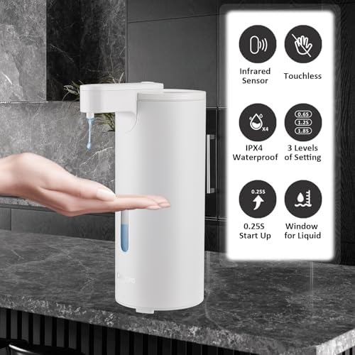 Automatic Touchless Soap Dispenser with 3 Levels Adjustable Volume 1