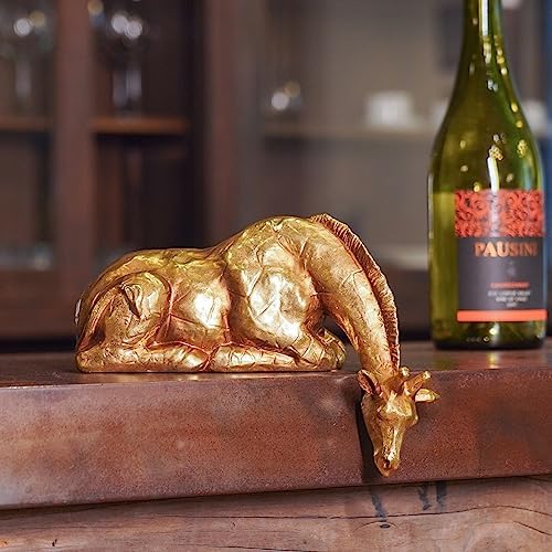 Braxio Golden Giraffe Home Decor Statue