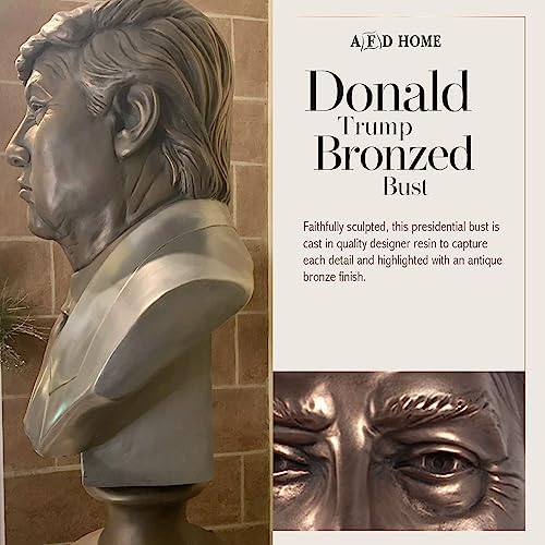Donald Trump Faux-Bronze Statue 1850 x 1150 x 2875