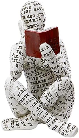 GRAPMKTG Reading Women Statue Home Decor Sculpture