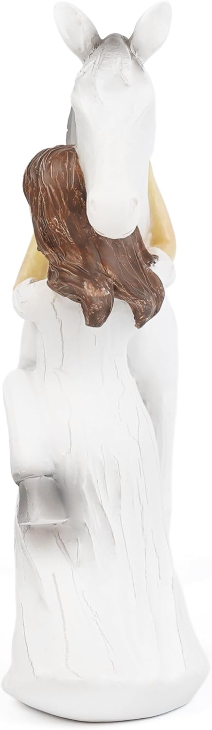 DASKALL Horse Figurine for Women and Girls Home Decor Sculpture
