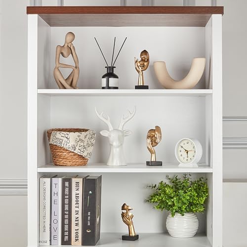 Gold Decor Thinker Statues Set of 3