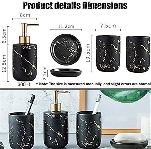 KAAZEE Countertop Soap Dispenser Set 4 Pieces