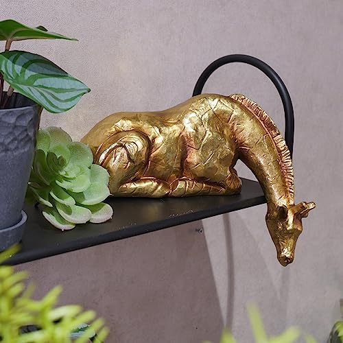 Braxio Golden Giraffe Home Decor Statue