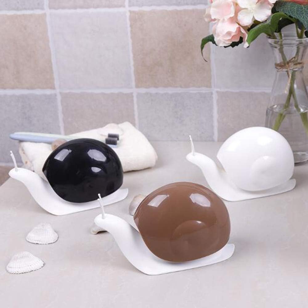 Cute Snail Soap Dispenser for Kitchen Bathroom Black