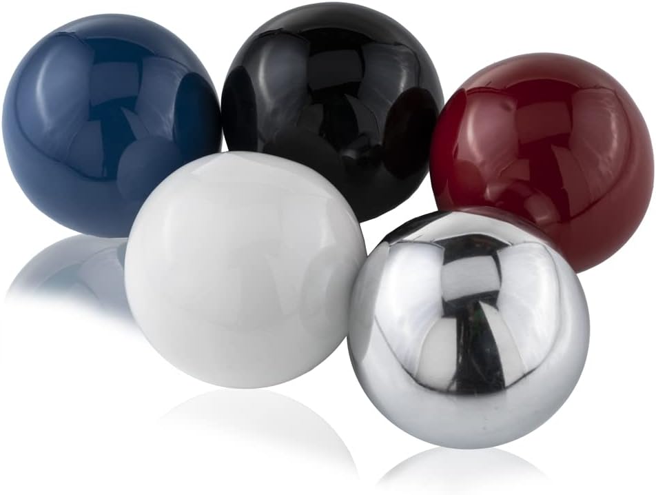 Modern Day Accents 10-inch Silver Aluminum Polished Sphere