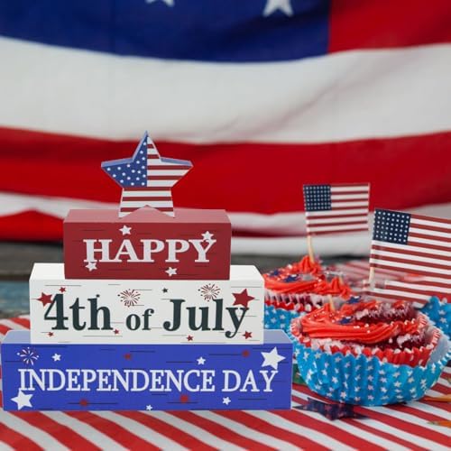 Laoone 4th of July Patriotic Decorations Set