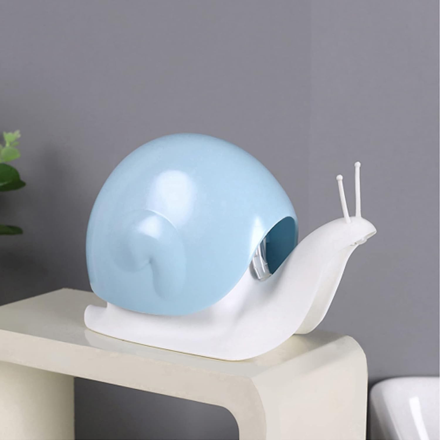Cute Snail Hand Soap Dispenser 120ml Blue