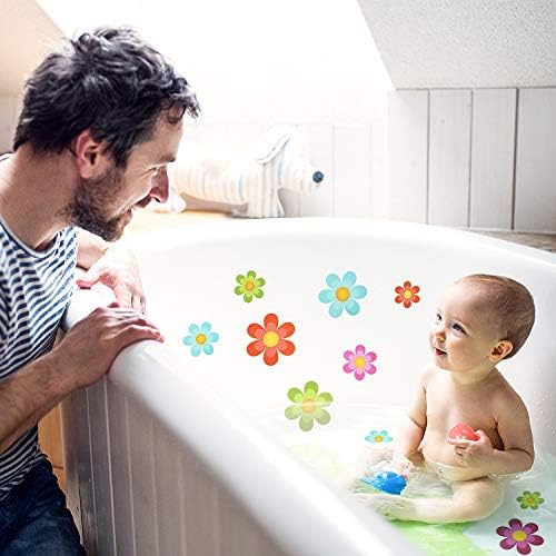 Photect 26 Piece Flower Non Slip Bath Sticker
