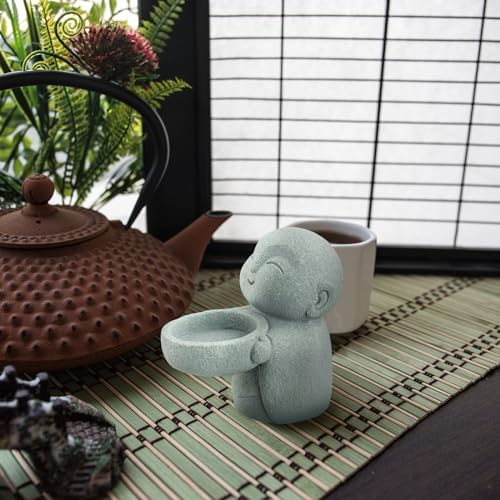 Landical Buddha Sandstone Statue for Feng Shui Decor