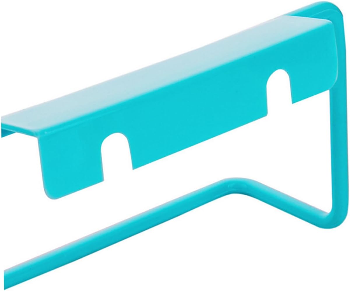2Pcs Door Towel Rack Hanger for Kitchen Bathroom
