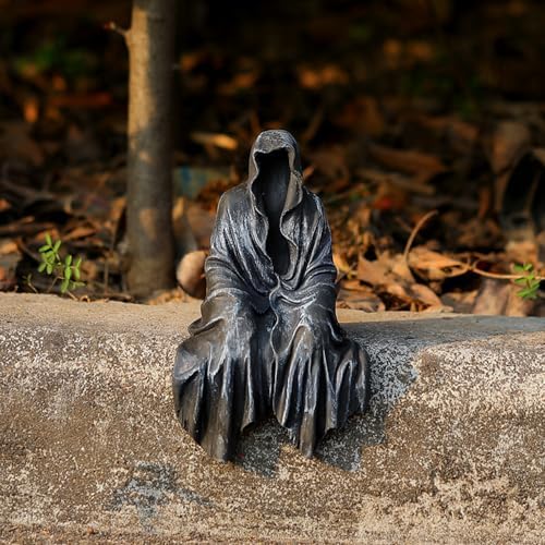Tabletop Gothic Figurine Grim Reaper Statue - 59 Inch