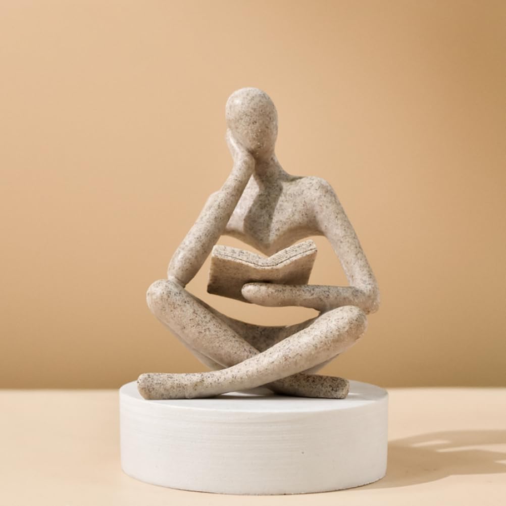 GIGICICI Thinker Sculpture for Home Decor