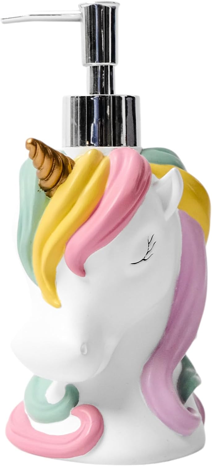 Unicorn Soap Dispenser Bathroom Decor
