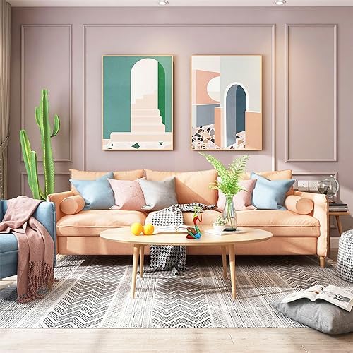 Suruim Colorful Abstract Woman Sculpture Home Decor