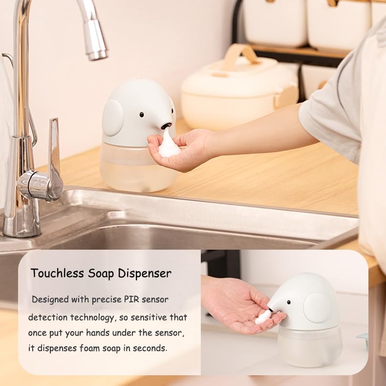 AMYESE Automatic Foaming Soap Dispenser for Kids