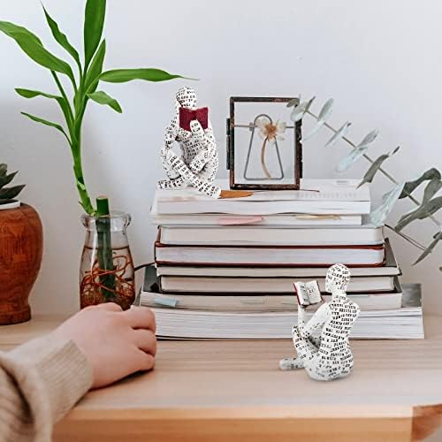 puthiac Modern Bookshelf Decor Sculpture 1