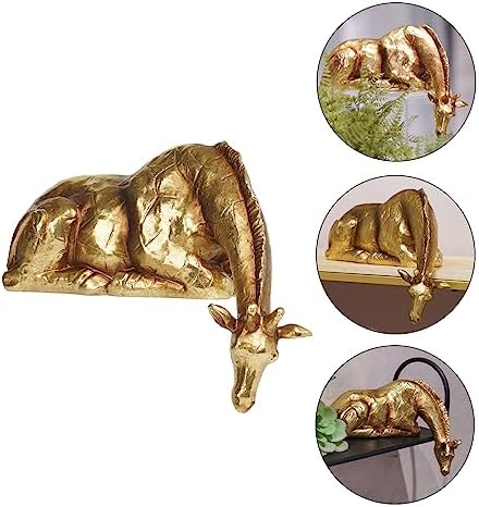 Braxio Golden Giraffe Home Decor Statue