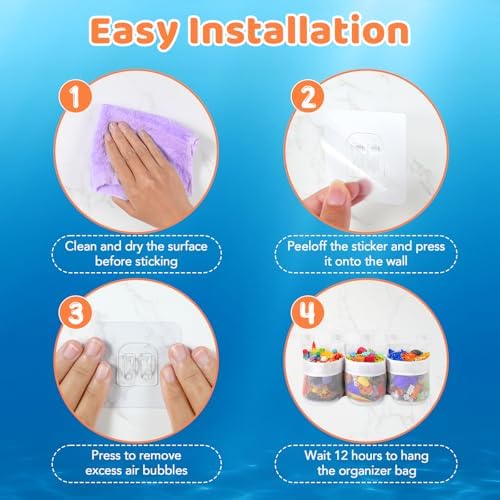 Shadowvoxel Bath Toy Storage Mesh Basket Organizer 1