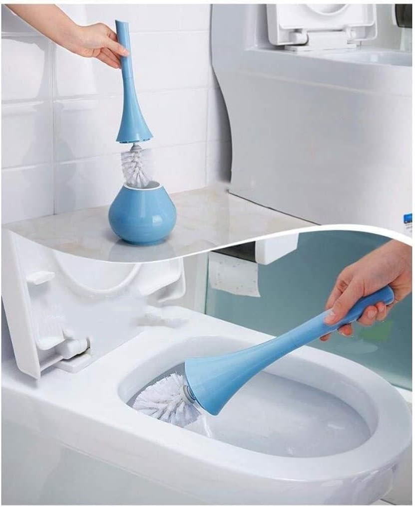 RUVOO Toilet Brush with Bracket and Holder