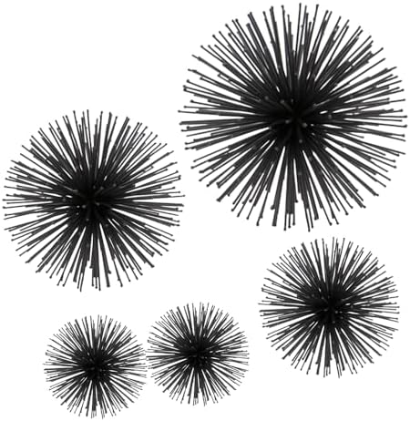 Modern Day Accents 10 Black Spiked Sphere Decor 1