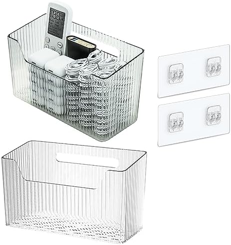 Lae Nuvole Wall Mounted Shower Caddy Storage Basket Set Of 2