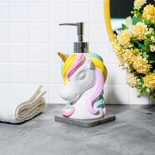 Unicorn Soap Dispenser Bathroom Decor