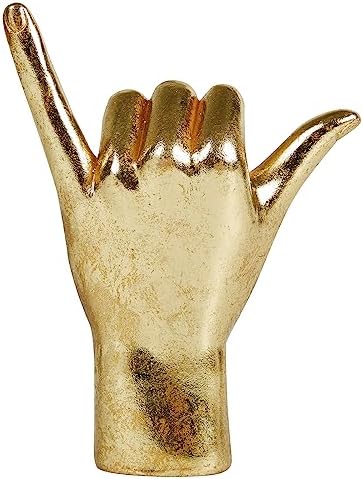 78 Resin Gold ASL Signal Sculpture Statue 1