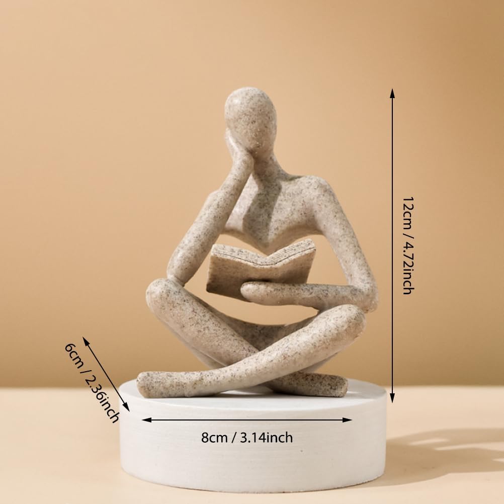 GIGICICI Thinker Sculpture for Home Decor