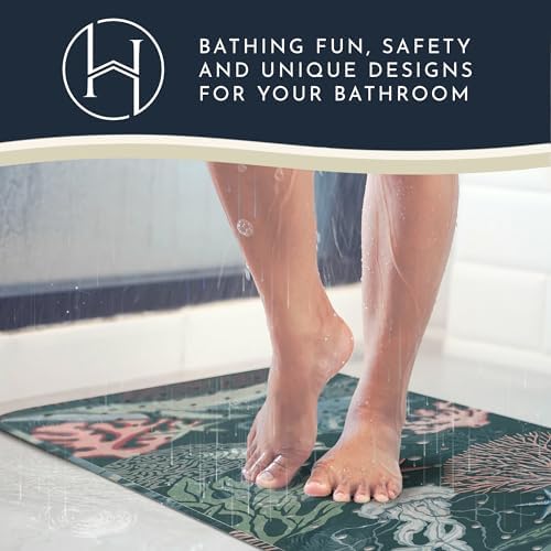 Homerella Anti-Slip Bathtub Mat 40x16 Inch