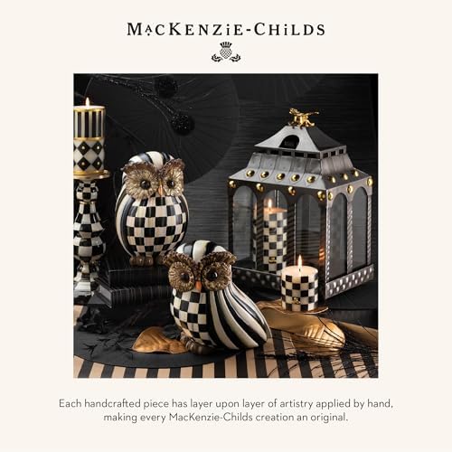 MACKENZIE-CHILDS Fall Owl Decor Statue
