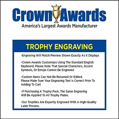Crown Awards Graduation Trophy - 6 Female Graduate Bobble Head Sculpture