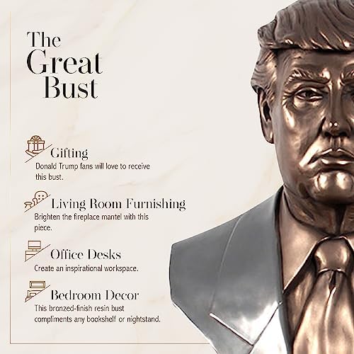 Donald Trump Faux-Bronze Statue 1850 x 1150 x 2875
