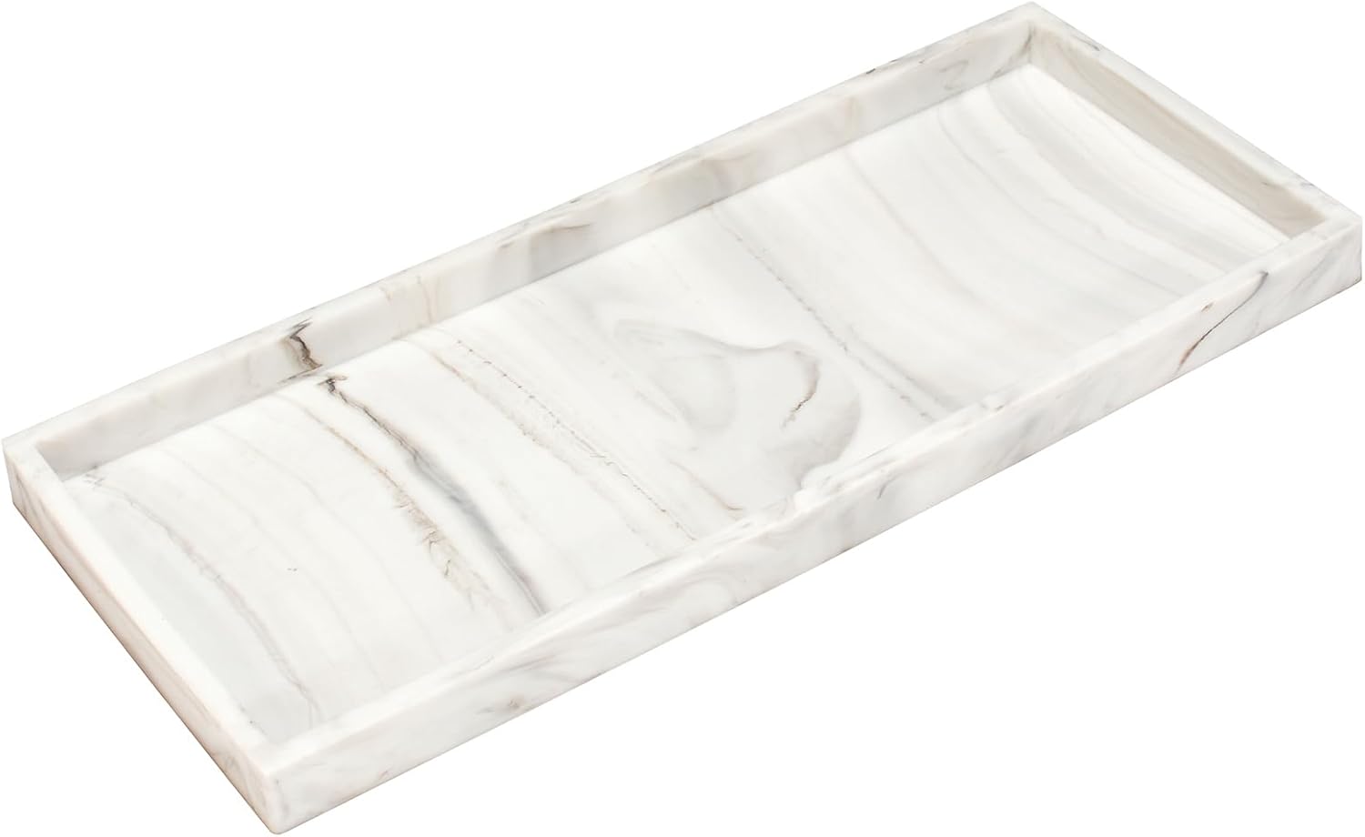 SEEMSEEN 118 Marble Silicone Vanity Tray