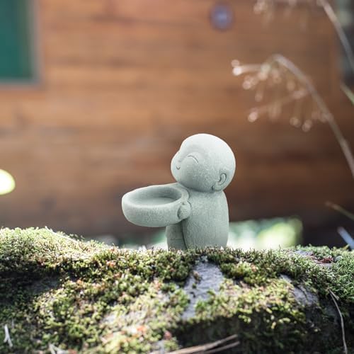 Landical Buddha Sandstone Statue for Feng Shui Decor