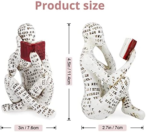 puthiac Modern Bookshelf Decor Sculpture 1