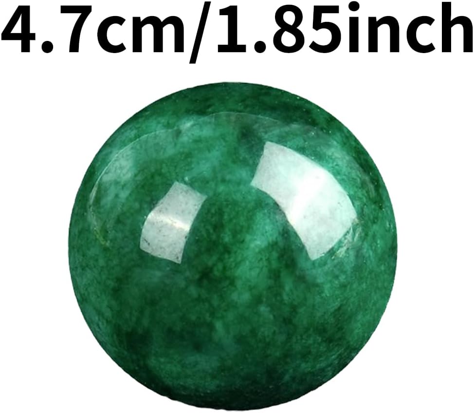 Natural Green Stone Ball 47cm 6 PCS for Feng Shui Decor