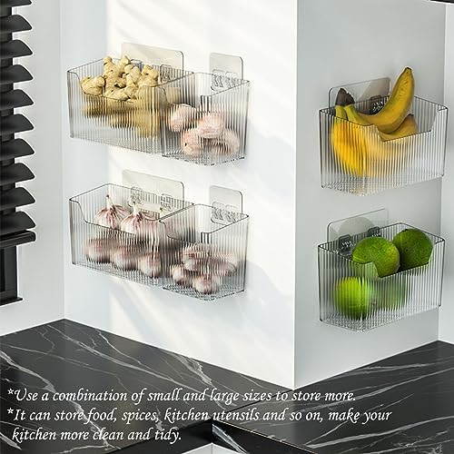 Lae Nuvole Wall Mounted Shower Caddy Storage Basket Set Of 2