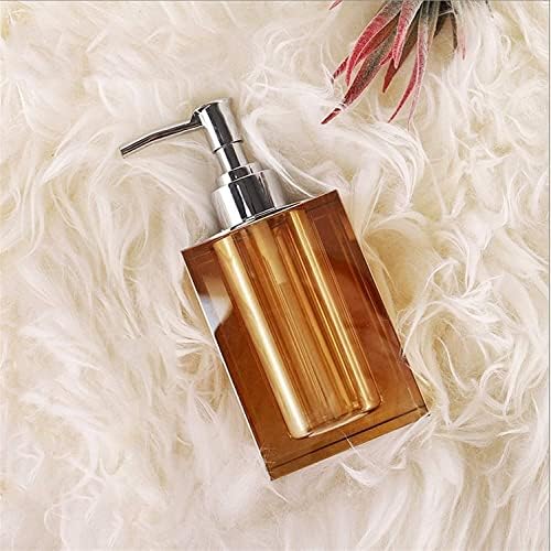NTIYOU Crystal Soap Dispenser Grey Square 77 Oz
