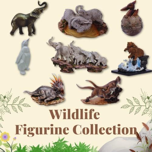 Comfy Hour Cute Elephant Friends 16 Wildlife Figurine Statue