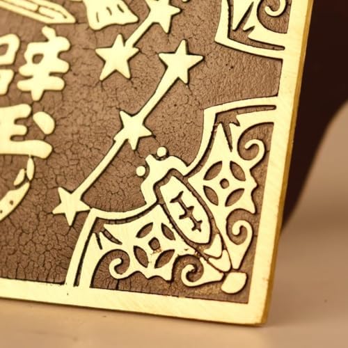 Brass Feng Shui Wall Hanging Decoration 55x43x02in