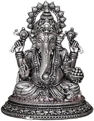 Small Superfine Lord Ganesha Brass Statue for Home or Office