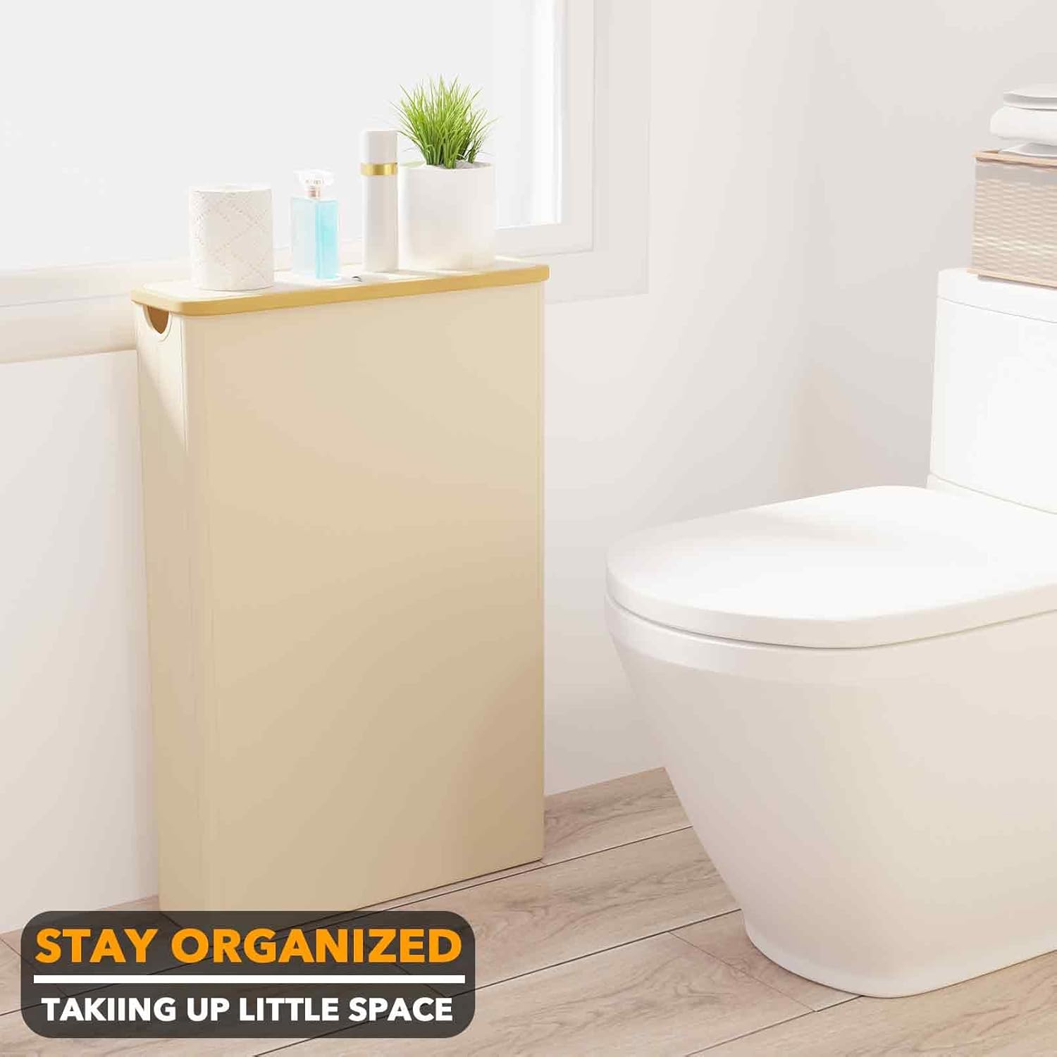 SpaceAid Extra Large Toilet Paper Holder with Lid