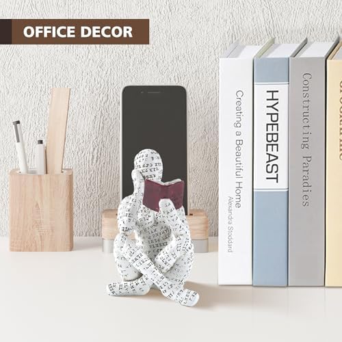 GRAPMKTG Reading Women Statue Home Decor Sculpture